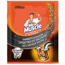 Мистер Мускул гранулы д/сливных труб 4*70г порошок